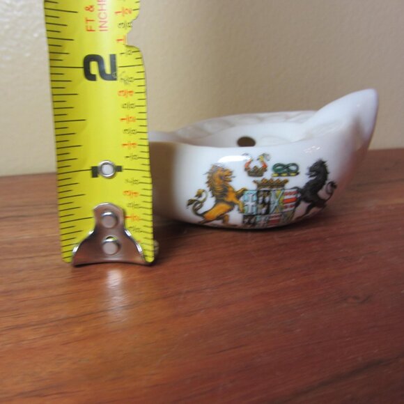 W.H. Goss crested heraldry china vintage Duke of Portland (GC084 Grace) - Picture 6 of 8